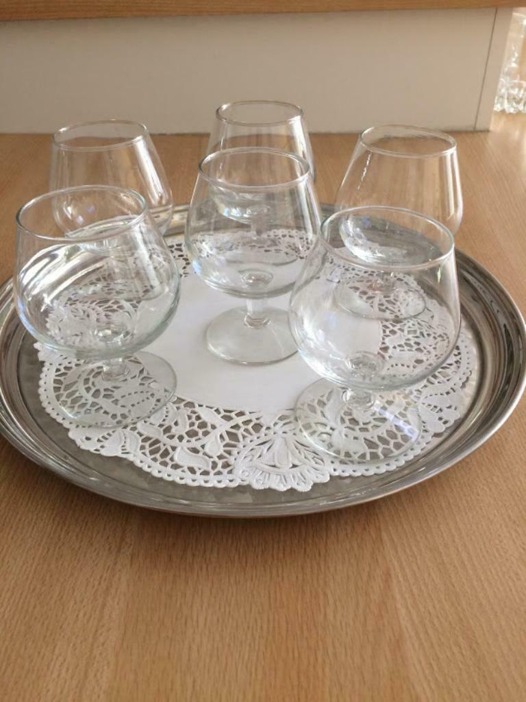 Cognacglazen (set 1), Ophalen, Zo goed als nieuw, Overige typen