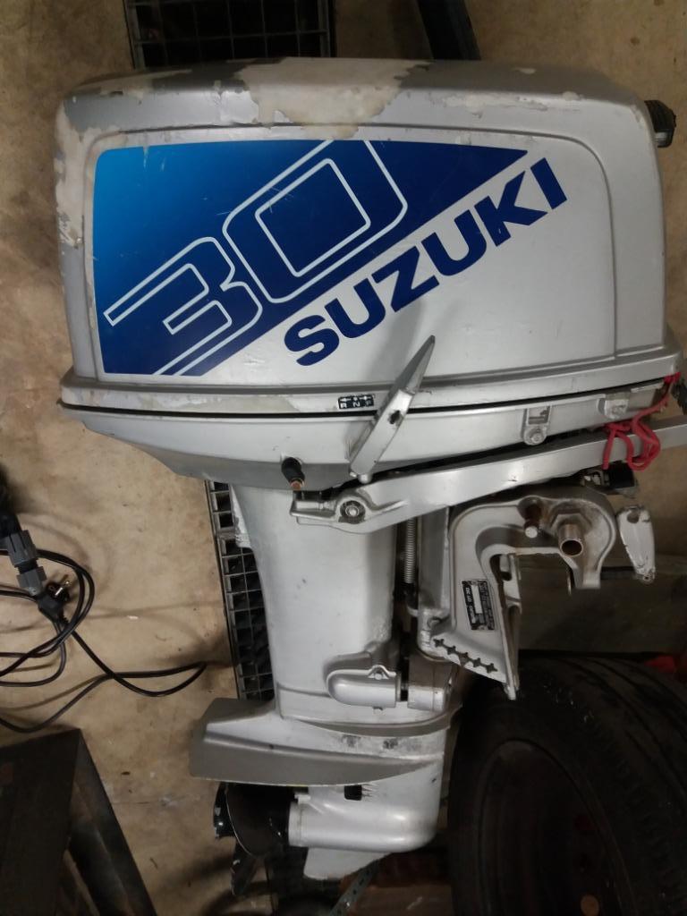Buitenboordmotor 30pk Suzuki kortstaart, Watersport en Boten, Rubberboten, Gebruikt, Benzine, Minder dan 70 pk, Ophalen