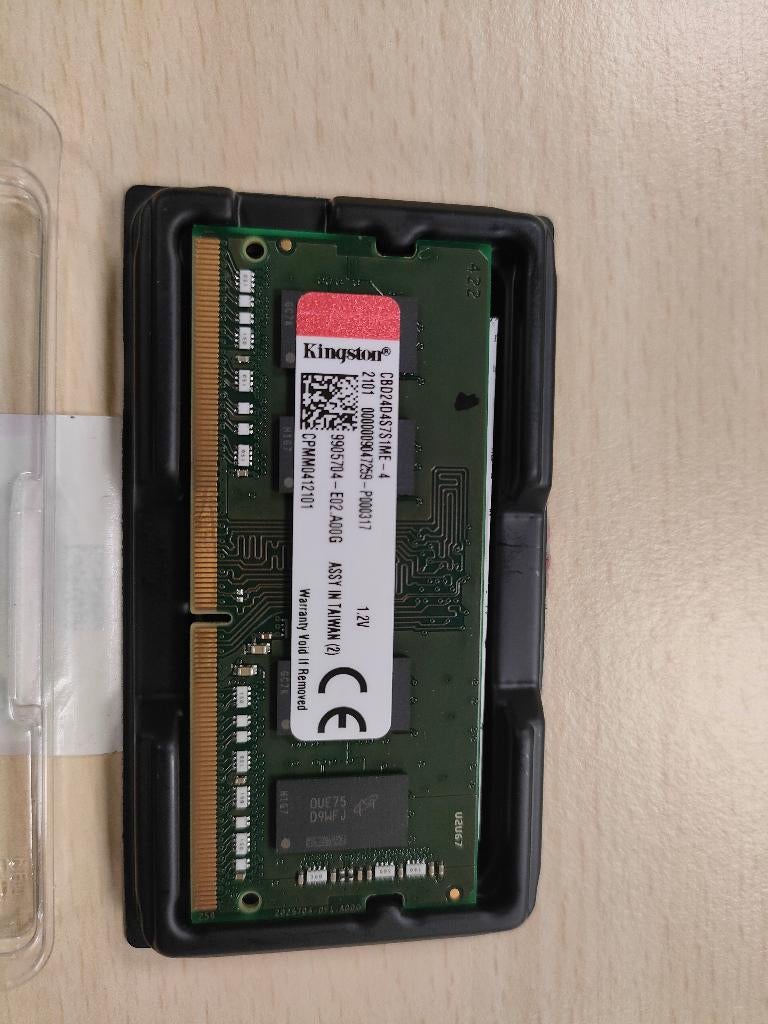 Kingston 4GB DDR4 Sodimm 2400MHz, Enlèvement ou Envoi, DDR4, Comme neuf, Laptop