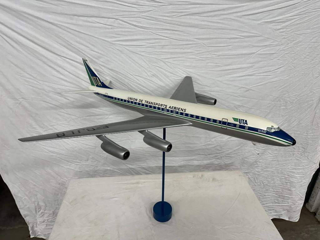 Douglas DC-8 UTA 1965 Westway Models réduits 1/50 SABENA, Collections, Aviation, Utilisé, Modèle réduit, Enlèvement ou Envoi