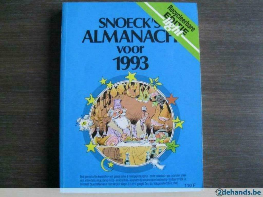 Snoeck's Almanach 1993, Ophalen of Verzenden, Zo goed als nieuw, Catalogus