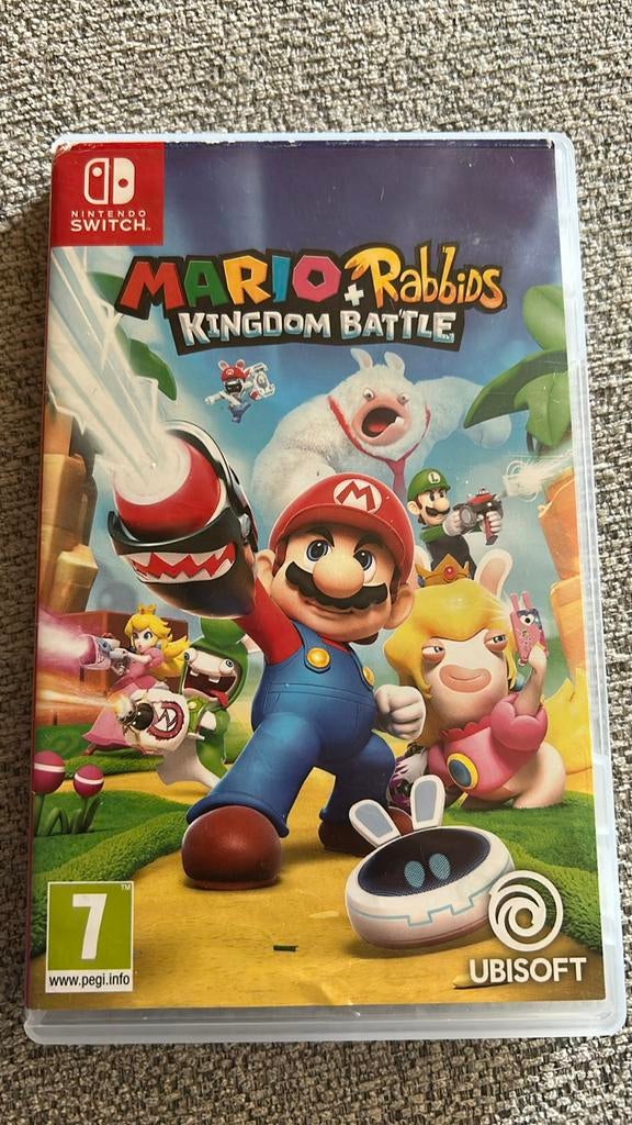Spel nintendo switch: Mario rabbids, Kingdom Battle, Ophalen of Verzenden, Zo goed als nieuw