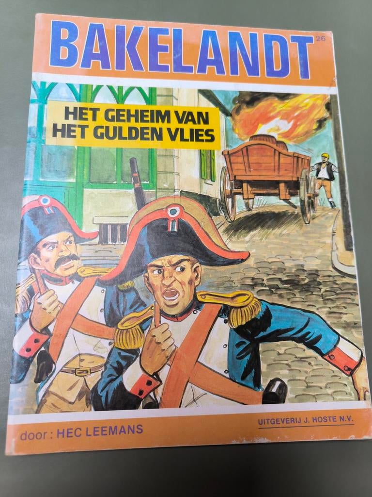Bakelandt :  Het geheim van het gulden vlies., Enlèvement ou Envoi, Comme neuf