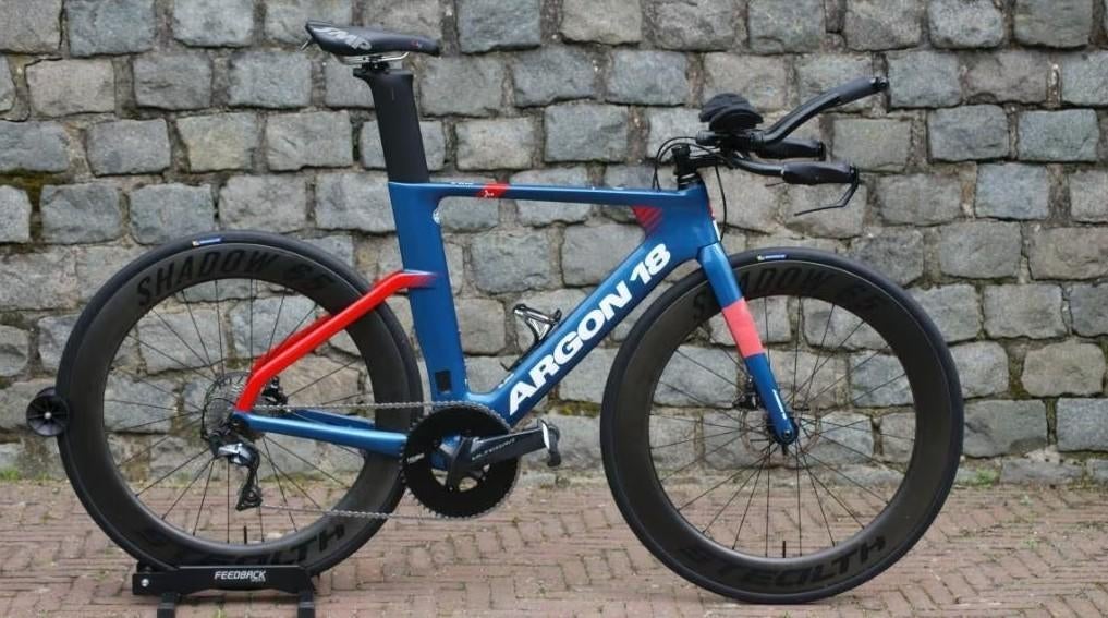 Argon 18 E117 TRI Disc Tijdritfiets, Fietsen en Brommers, 28 inch, Carbon, Heren, Zo goed als nieuw