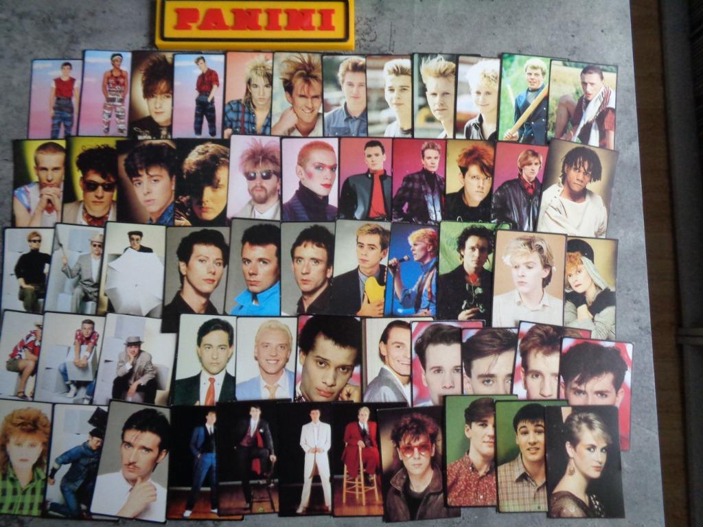 AUTOCOLLANTS PANINI  SMASH HITS  COLLECTION   56X POP STARS , Envoi