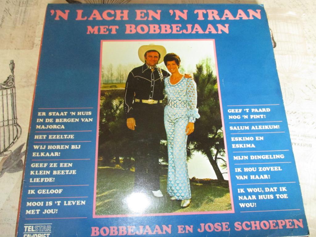 vinyl bobbejaan schoepen, Cd's en Dvd's, Ophalen of Verzenden, Gebruikt, Levenslied of Smartlap