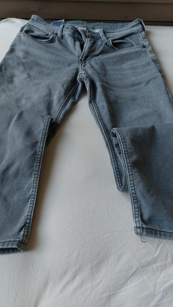 Jeans C&A maat 30/32 slim, Kleding | Heren, Broeken en Pantalons, Overige maten, Grijs, Gedragen, C&A