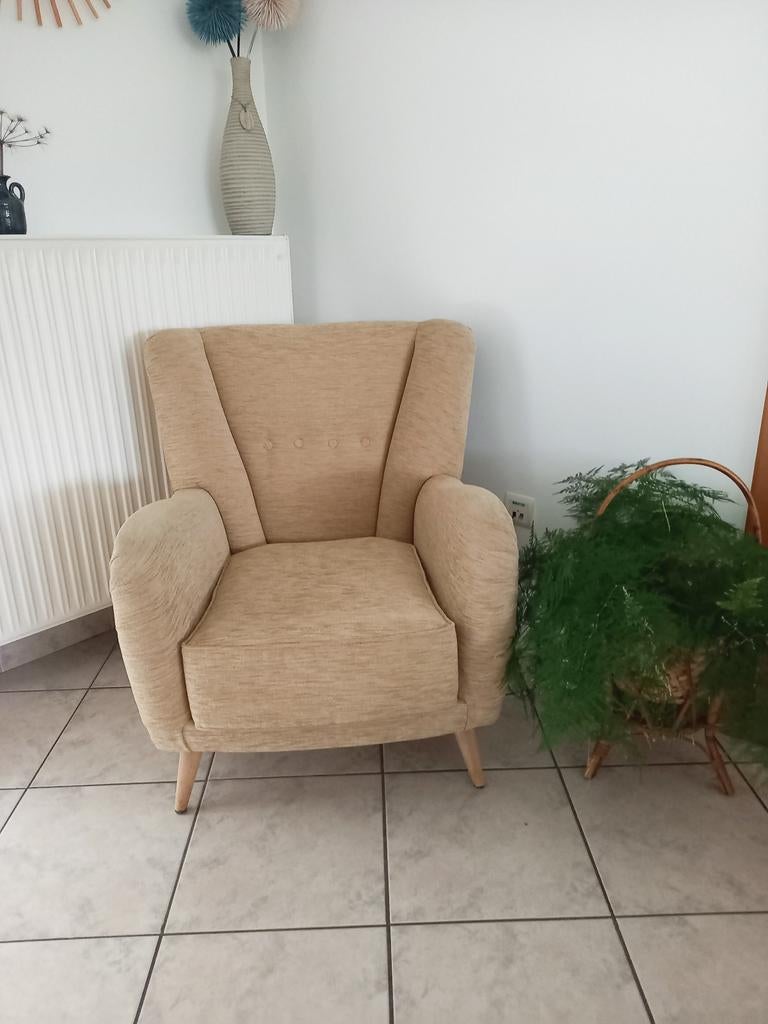 Très beau fauteuil vintage, Maison & Meubles, Enlèvement, Comme neuf
