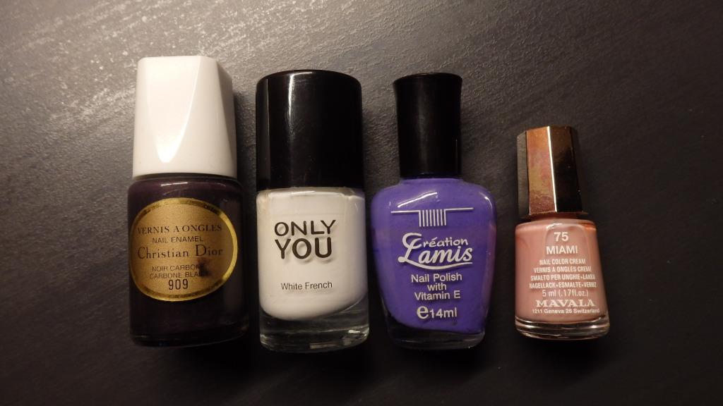 4 flesjes nagellak Christian Dior - Only you - Lamis -Mavala, Ophalen, Make-up
