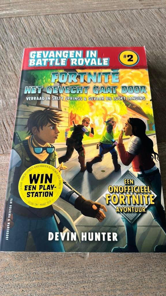 Devin Hunter - Fortnite- Het gevecht gaat door, Boeken, Ophalen, Devin Hunter