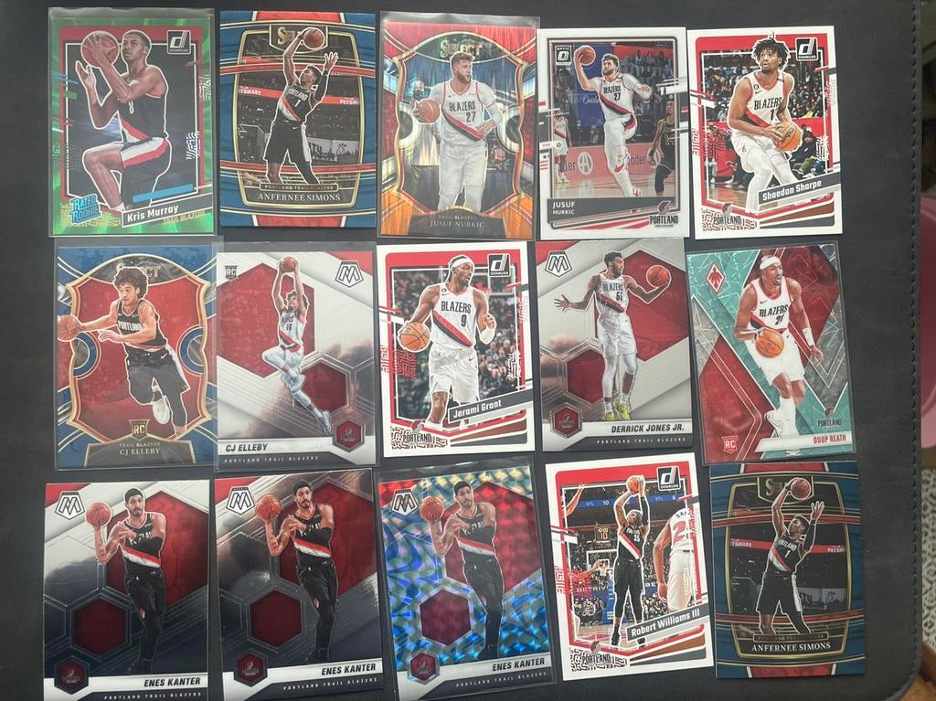 15 Portland Trail Blazers kaarten, Ophalen of Verzenden, Nieuw, Meerdere plaatjes