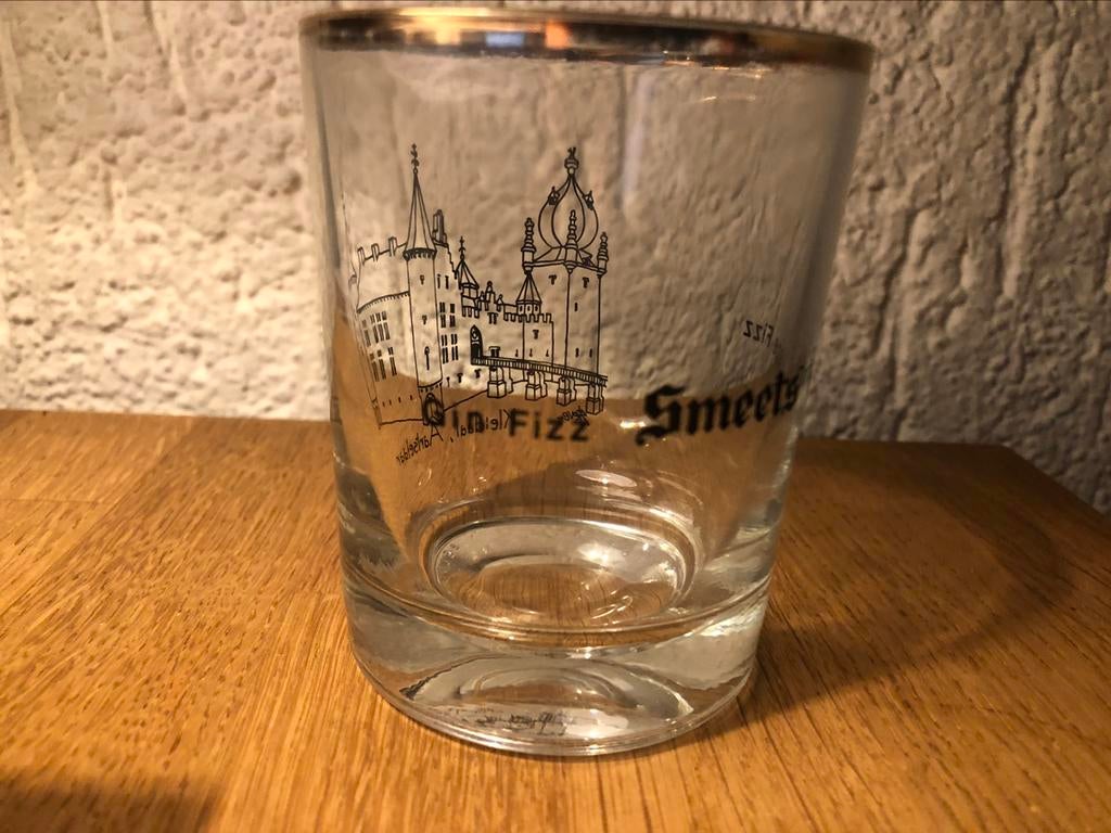 SMEETS Hasselt glas gin fizz- orange fizz, Enlèvement ou Envoi, Comme neuf, Autres types