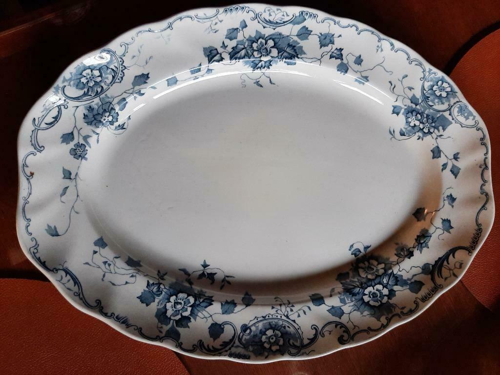 Grote (44,5cm)Engelse schaal, Doulton Burslem Harrow, 1891, Antiek en Kunst, Ophalen