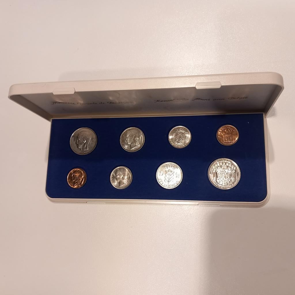 Koninklijke muntenset van België 1977 vl/fr, Postzegels en Munten, Munten | België, Ophalen of Verzenden