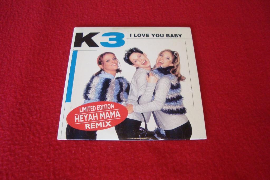 cd single k3 i love you baby, Cd's en Dvd's, 1 single, Ophalen of Verzenden, Kinderen en Jeugd