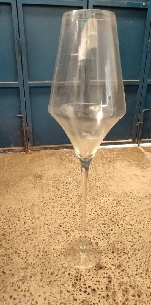 Gigantisch wijnglas, Ophalen, Glas of Glazen, Effen, Glas