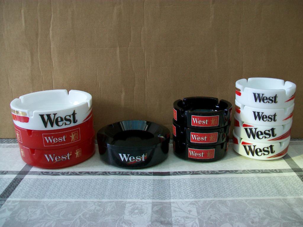 West - Asbak - Asbakken - Cendrier - Ashtray  Retro  Vintage, Ophalen of Verzenden, Zo goed als nieuw, Asbak