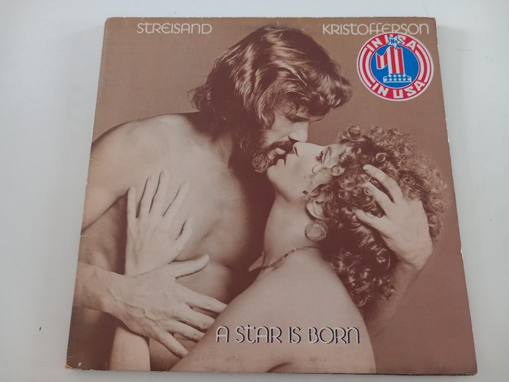 Vinyl LP Streisand Kristofferson A Star is Born Pop Rock, Ophalen of Verzenden, 12 inch