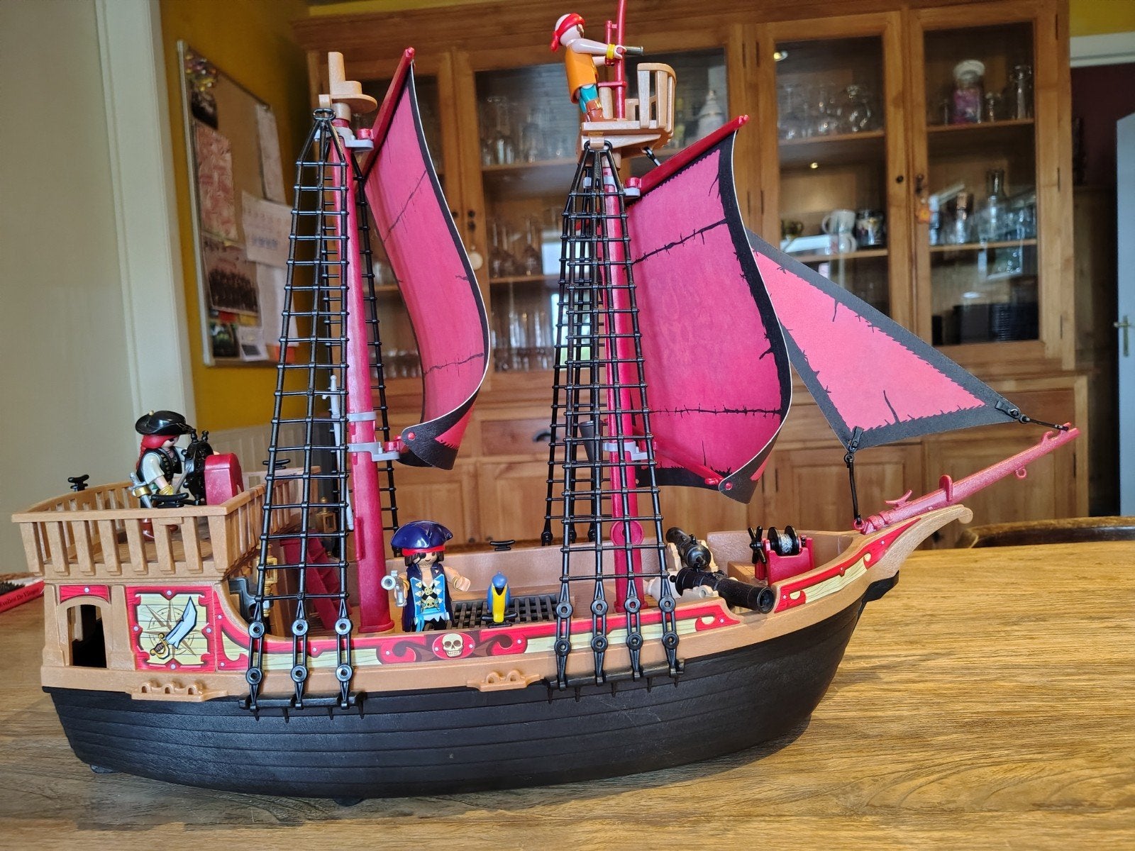 Playmobil piratenboot - 40711, Kinderen en Baby's, Ophalen, Gebruikt