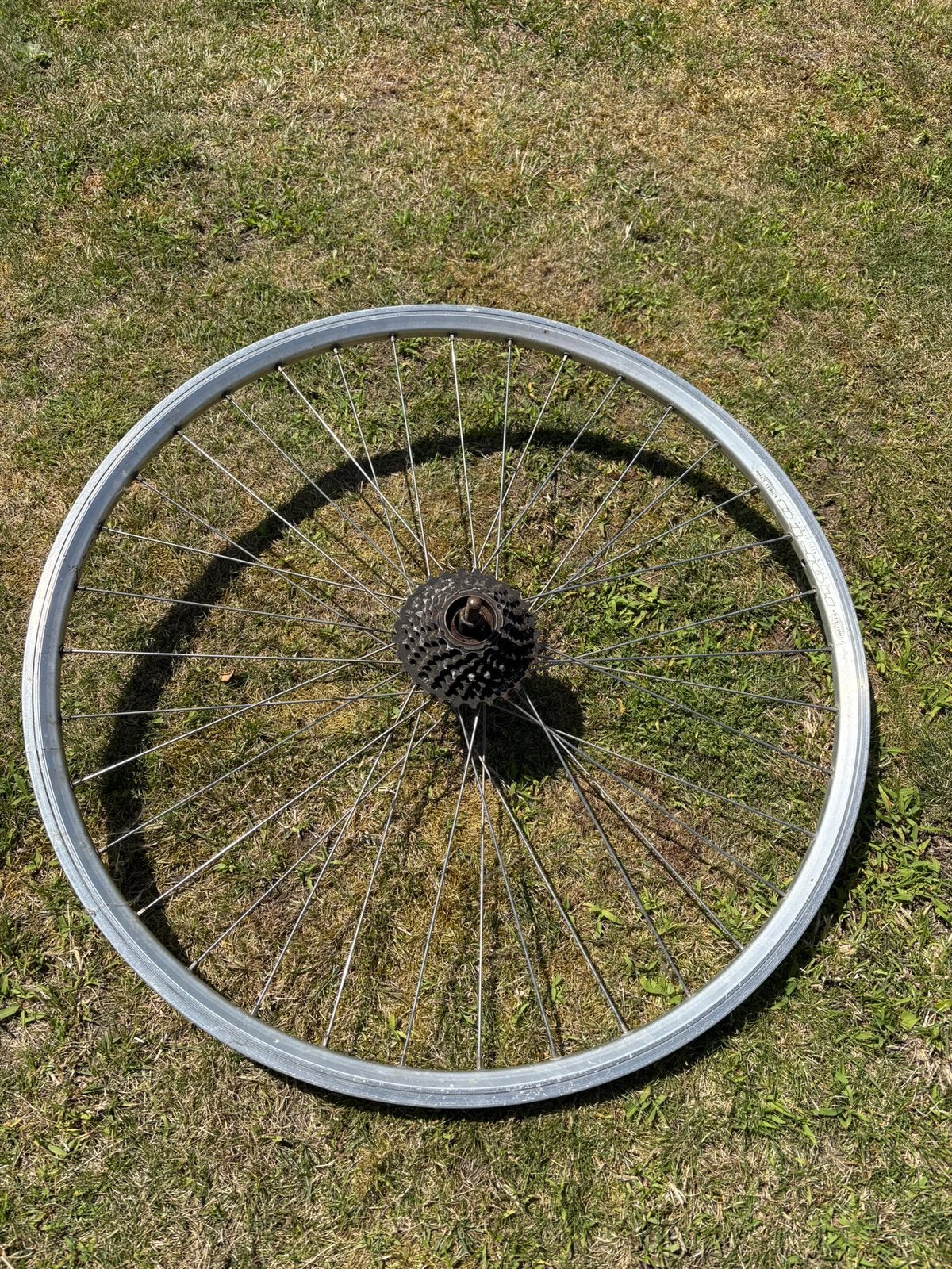 Fietswiel, Gebruikt, Aluminium, Stadsfiets, Ophalen
