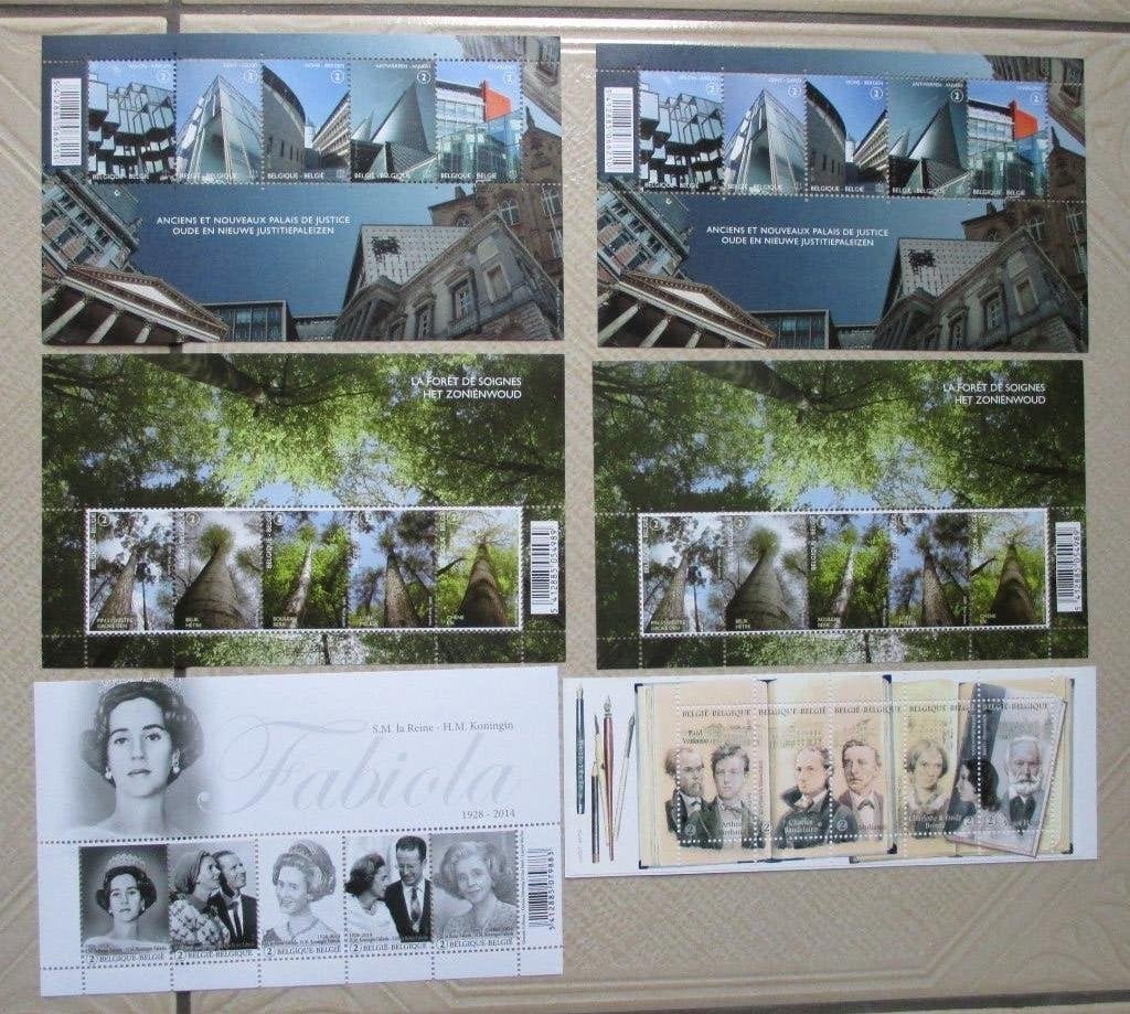 6 postzegel blokken nummer 2, Frankeerzegel, Ophalen of Verzenden, Zonder stempel, Postfris