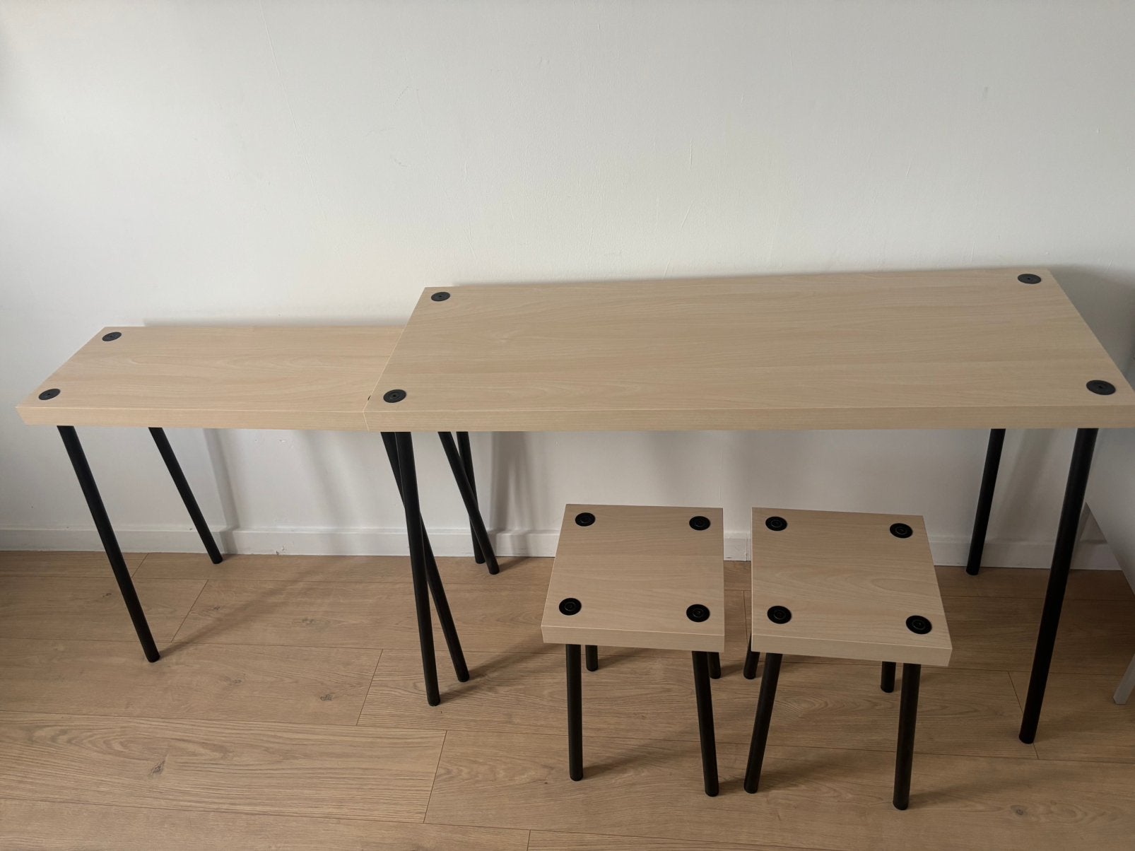 Fridnas set ikea bureau en krukjes, Huis en Inrichting, Ophalen, Zo goed als nieuw, IKEA