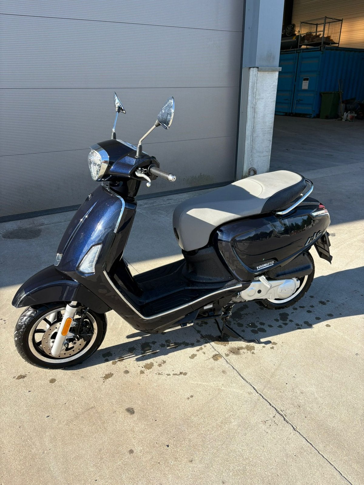 Brommer B-klasse, Kymco New Like 50 donkerblauw, Ophalen, Like, Benzine, 50 cc