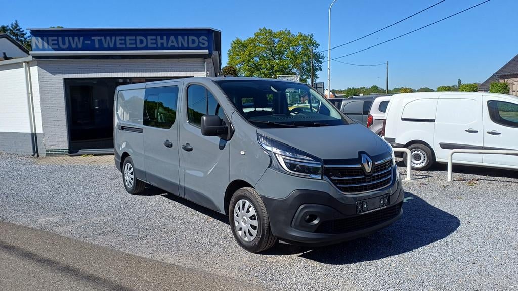 Renault Trafic 2.0Dci DUBBEL CABINE/navi/cruise/camera, Auto's, Voorwielaandrijving, Gebruikt, 4 cilinders, Bedrijf