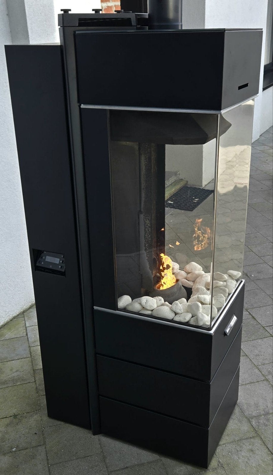 Pelletkachel Thermorossi Bellavista 12.4kw levering gratis, Ophalen of Verzenden, Pelletkachel