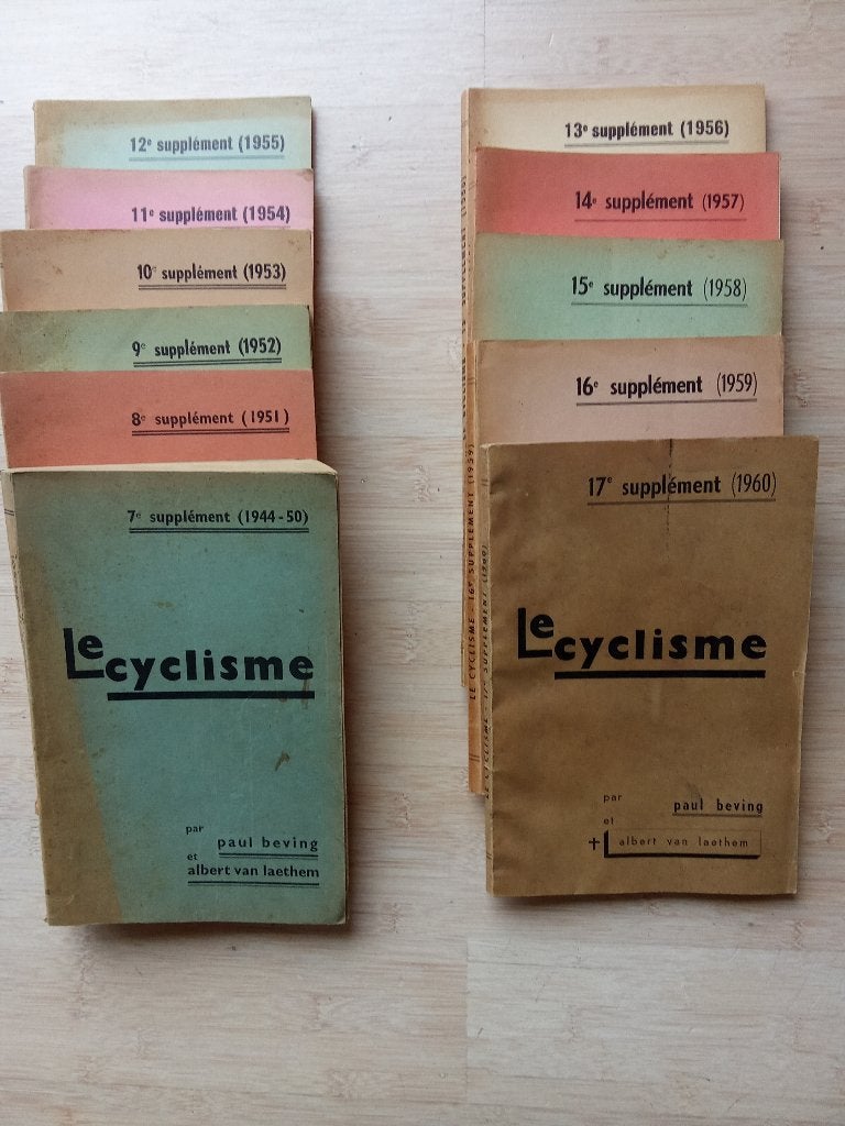 JAARBOEKEN LE CYCLISME, Ophalen of Verzenden, Gelezen, Lopen en Fietsen