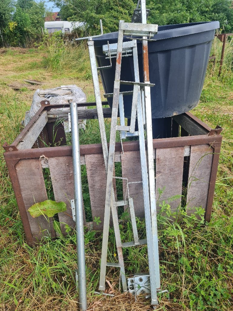 support de main courante avec pince, support d'étagère,, Enlèvement, Utilisé