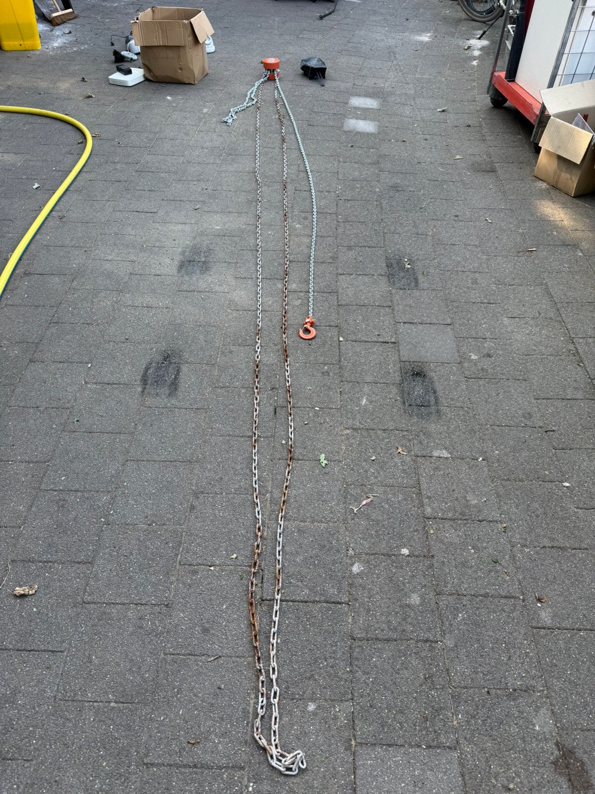 Takel 500kg 4 stuks, Ophalen