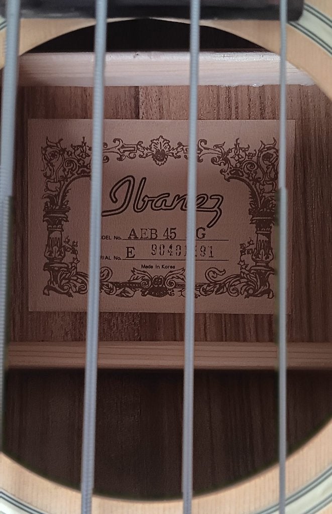 Akoestische basgitaar Ibanez, Muziek en Instrumenten, Ophalen, Zo goed als nieuw, Basgitaar