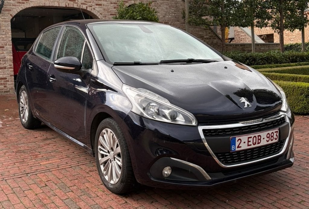 Peugeot 208 automaat, Auto's, Stof, Euro 6, Blauw, 5 zetels