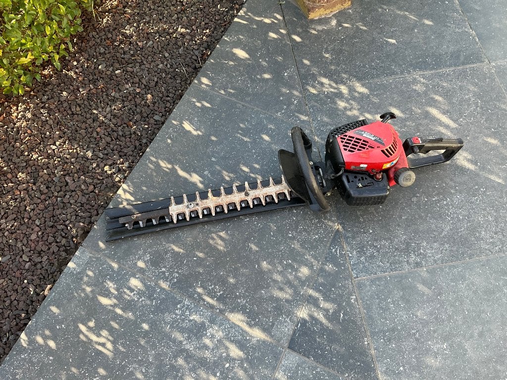 Haagschaar met motor, Enlèvement, Utilisé, Essence, Jonsered