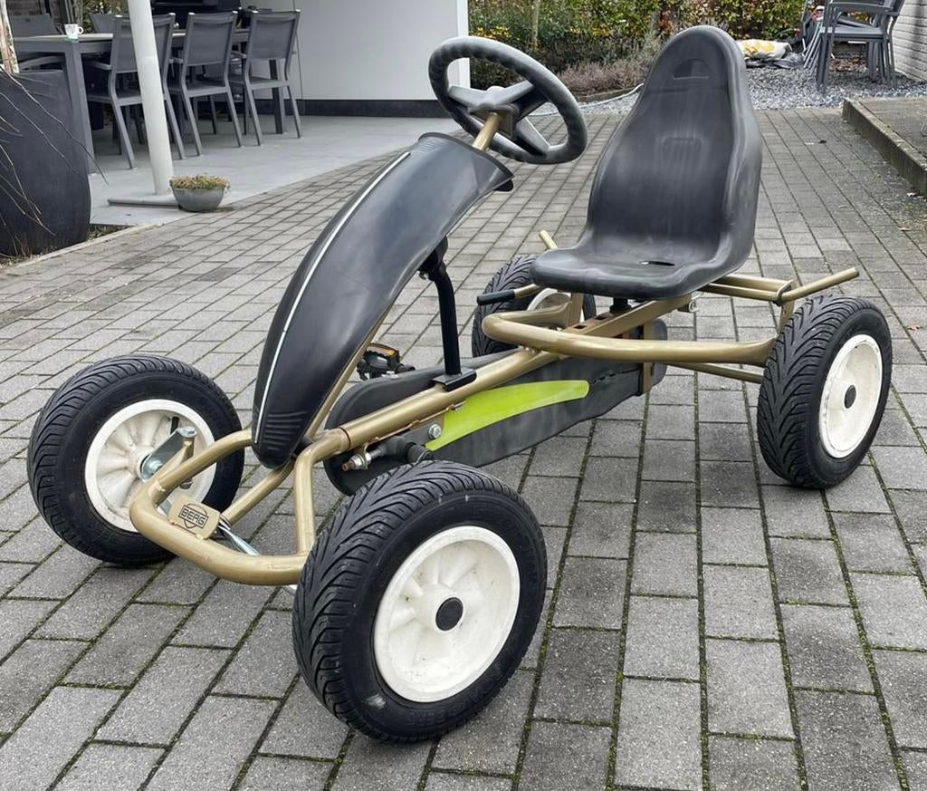 Go cart Berg, goud, zwart, Kinderen en Baby's, Speelgoed | Buiten | Skelters, Ophalen, Gebruikt, Berg