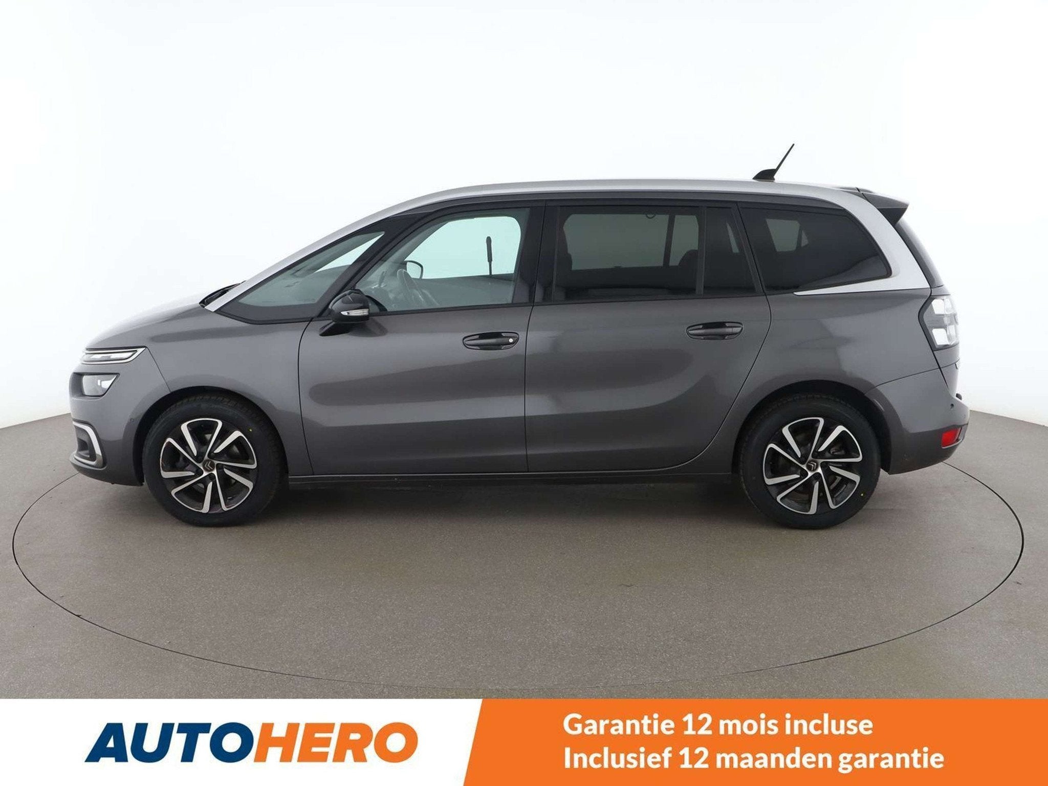 Citroën C4 Spacetourer 1.5 Blue-HDi Shine (automatique), Autos, Cuir, Argent ou Gris, Achat, Euro 6