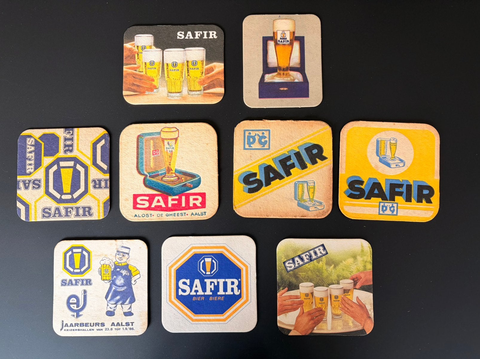 Bierkaartjes Safir, Hobby en Vrije tijd, Verzamelkaartspellen | Magic the Gathering, Ophalen