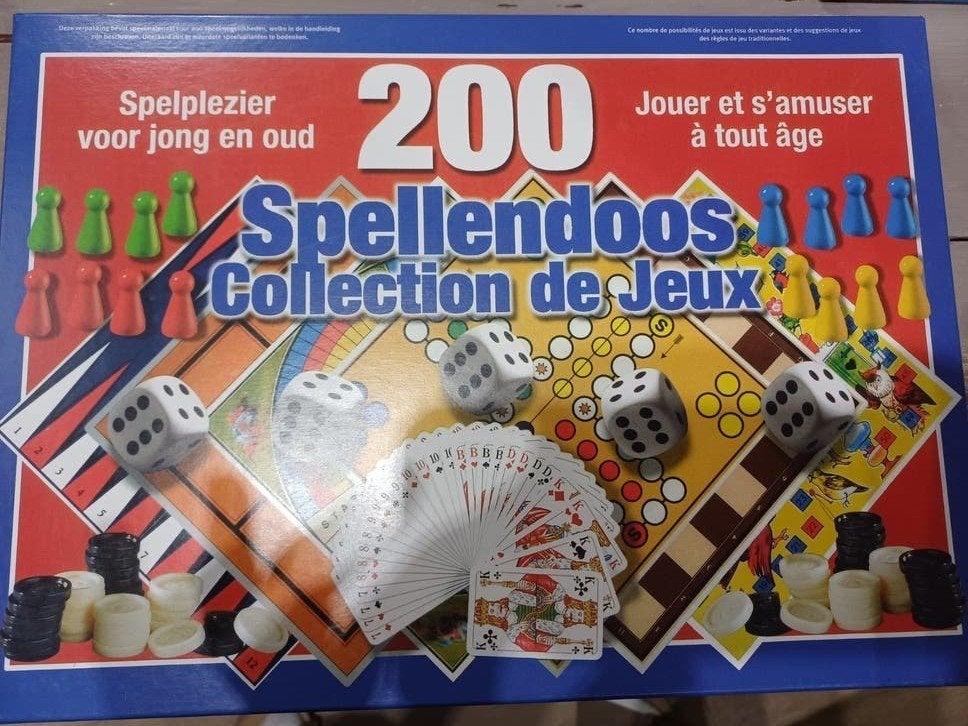 200 spellendoos, Enlèvement, Comme neuf