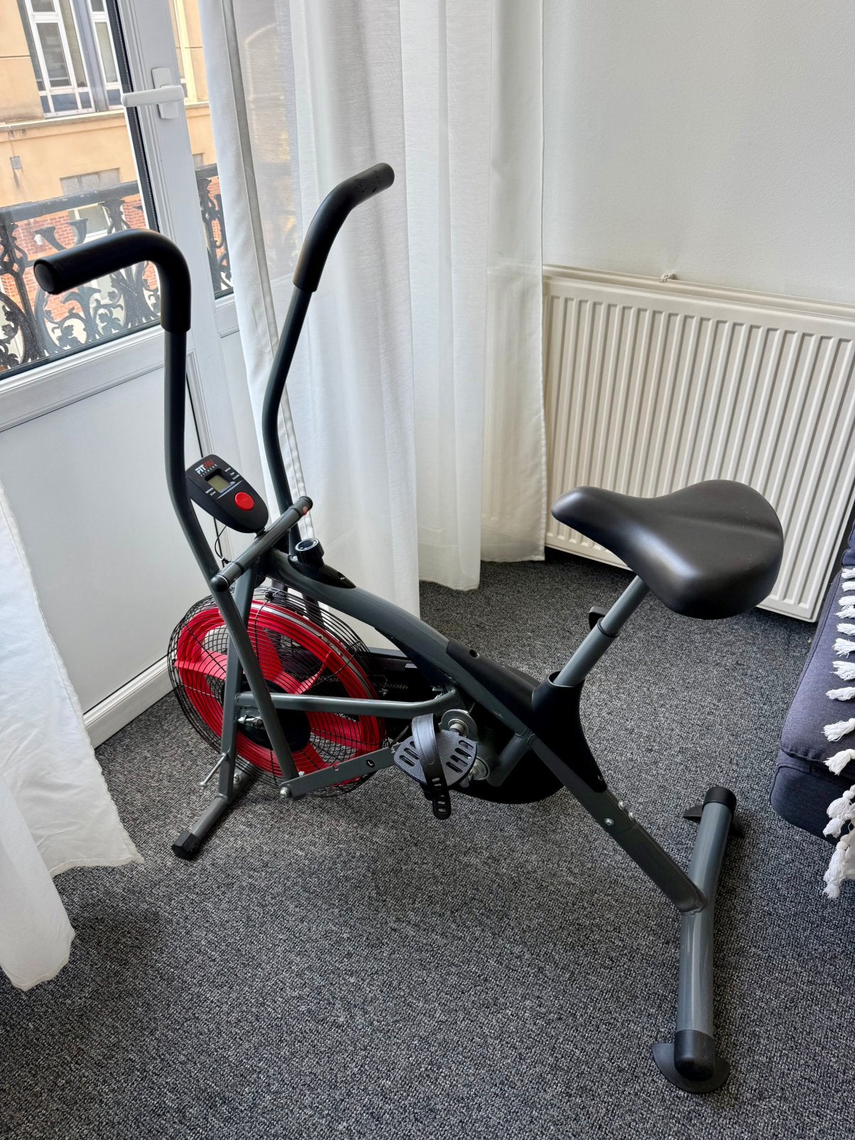 FitFiu Fitness Beli-150 Exercise Bike (Black), Sport en Fitness, Wielrennen, Ophalen, Gebruikt, Overige typen