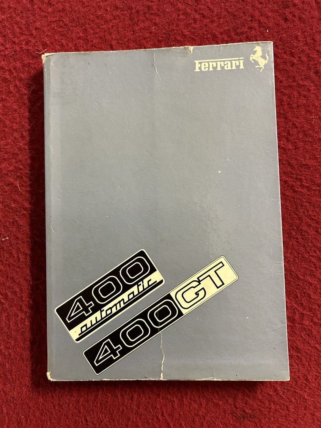 Ferrari 400 GT / 400 Automatic instructieboekje, Ophalen of Verzenden