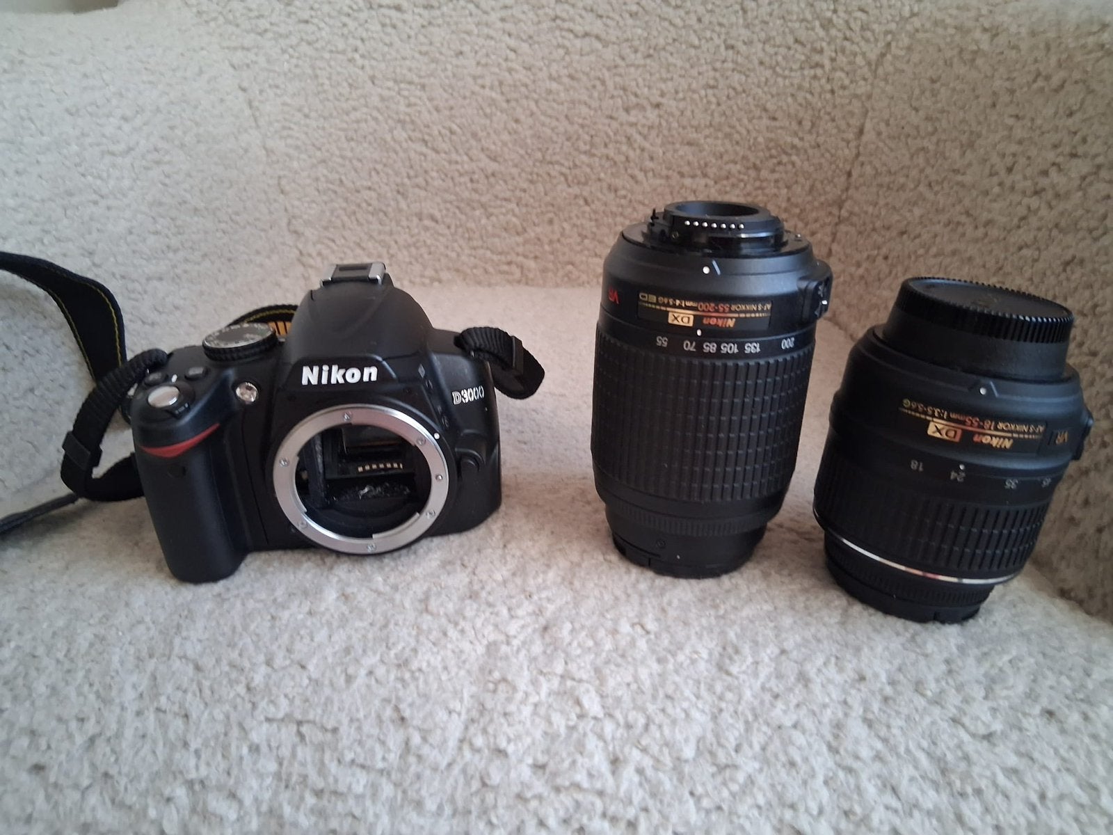 Nikon D3000 Spiegelreflexcamera Set, Audio, Tv en Foto, Ophalen, Zo goed als nieuw, Nikon