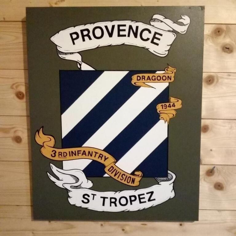 Panneau US WW2 : 3rd Infantry Division, Collections, Enlèvement ou Envoi