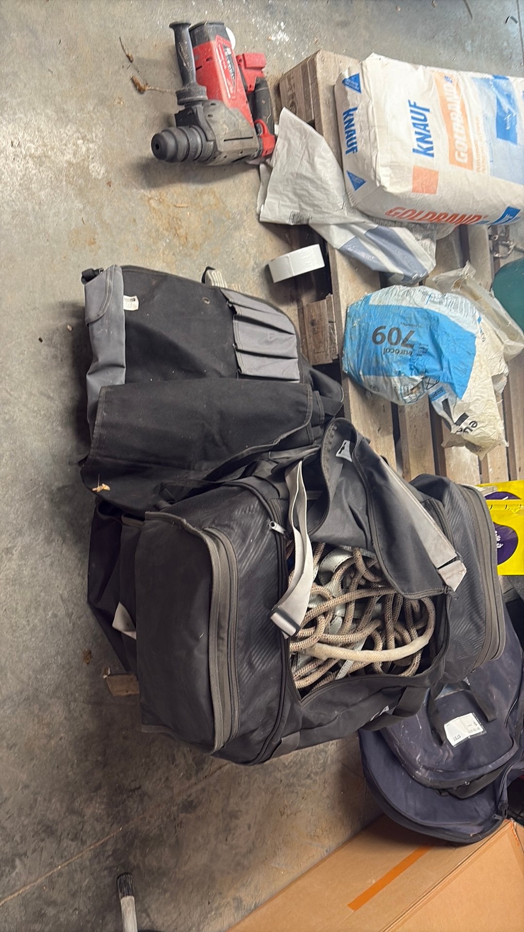 Lot valbeveiliging, Bricolage & Construction, Vêtements de sécurité, Enlèvement, Utilisé