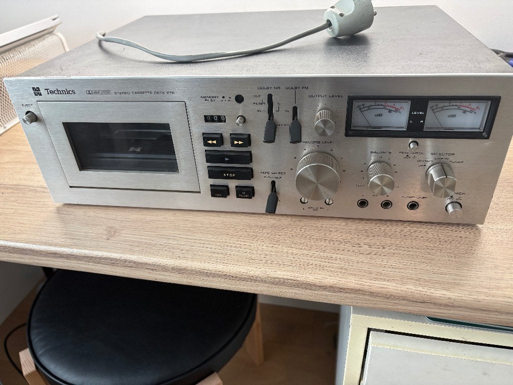 Technics RS-676 Stereo Cassette Deck, Ophalen, Enkel, Overige merken, Auto-reverse