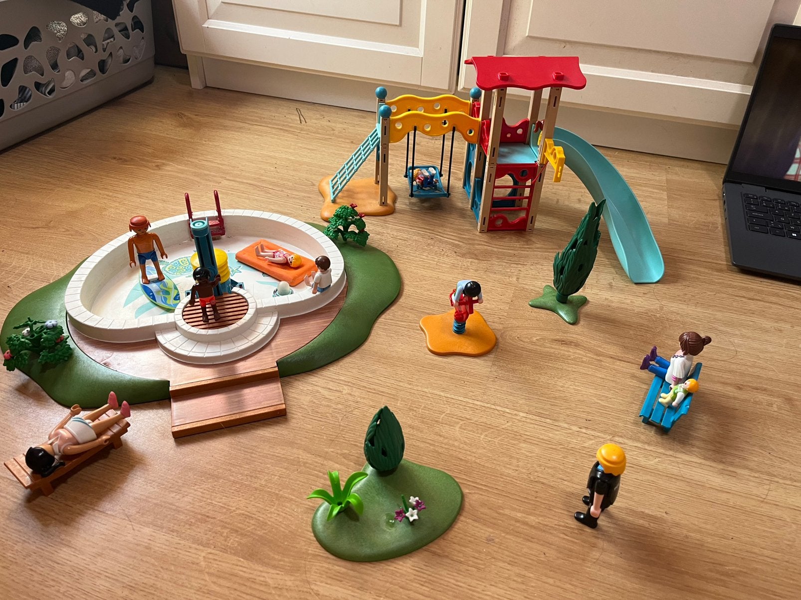 Speeltuin en zwembad, Ophalen, Gebruikt, Complete set, Overige typen