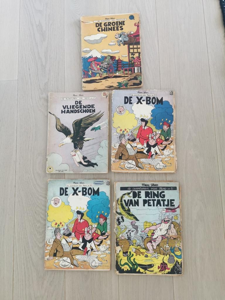 5 oude stripverhalen van Nero, Boeken, Stripverhalen, Ophalen of Verzenden