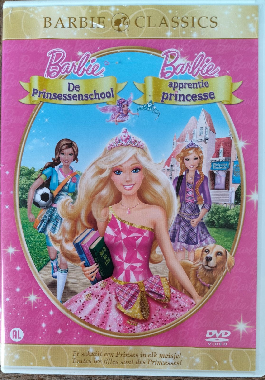Barbie Classics 19 - De Prinsessenschool, Cd's en Dvd's, Dvd's | Kinderen en Jeugd, Ophalen of Verzenden