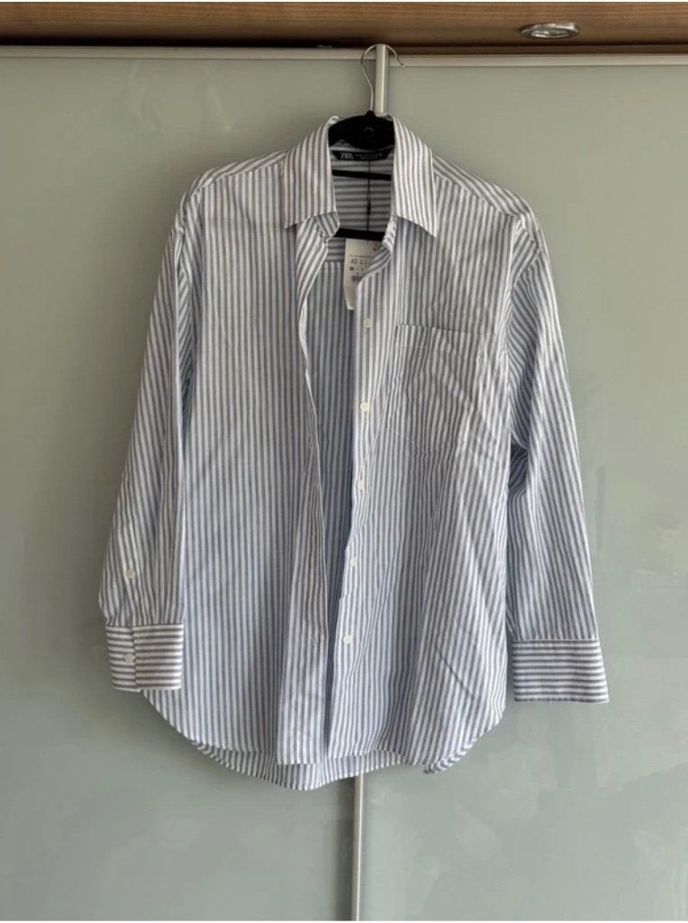 Nieuwe hemd met prijskaartje Zara, Kleding | Dames, Blouses en Tunieken, Zara, Ophalen of Verzenden, Nieuw, Maat 34 (XS) of kleiner