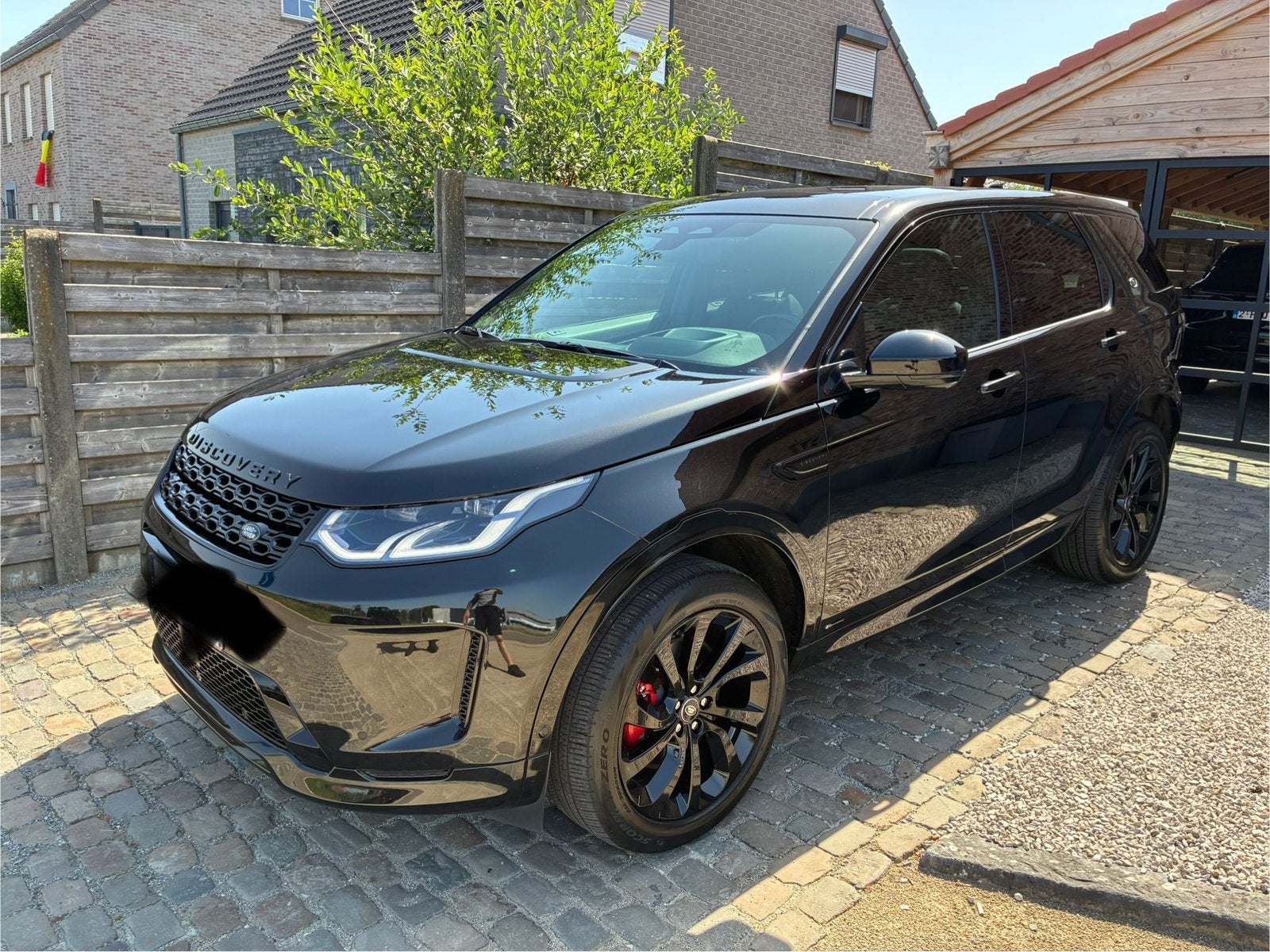 LAND ROVER DISCOVERY SPORT P300e R DYNAMIC 2021, Auto's, Land Rover, Automaat, Zwart, SUV of Terreinwagen, Te koop